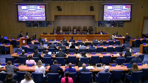 First Committee, 7th plenary meeting - General Assembly, 78th session