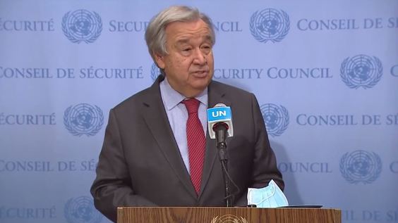 Ukraine: António Guterres, UN Secretary-General - Security Council Media Stakeout