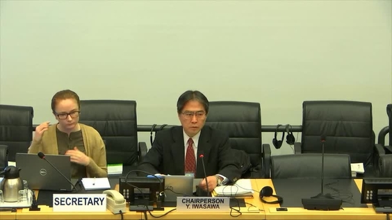 General Comment (Cont'd) - 3485th Meeting 122nd Session of Human Rights Committee