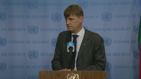 Deputy Permanent Representative of United Kingdom Briefs Press