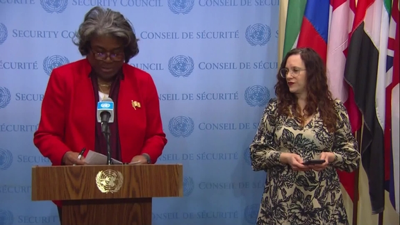 Linda Thomas-Greenfield (USA) and Jessica Stern (U.S. Special Envoy) on Integrating LGBTI Persons into Security Council