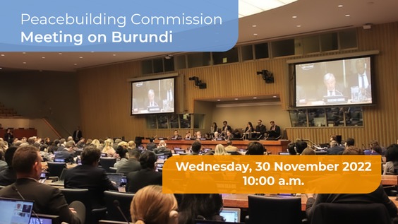 PBC Ambassadorial-level meeting on Burundi