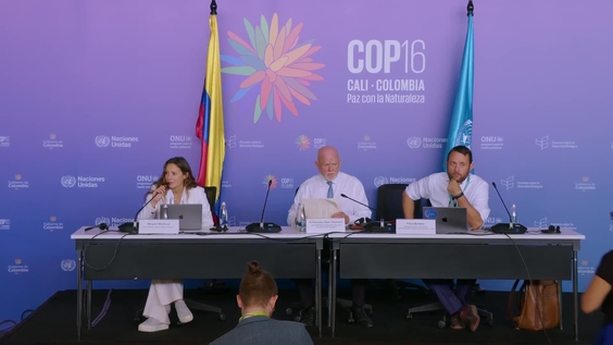 Press Conference: Urgency of Increased Funding to Combat Coral Reef Extinction – United Nations Biodiversity Conference 2024