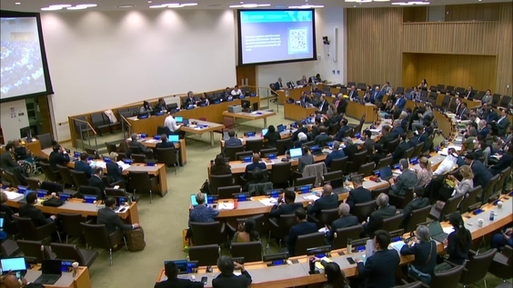 1st Plenary meeting