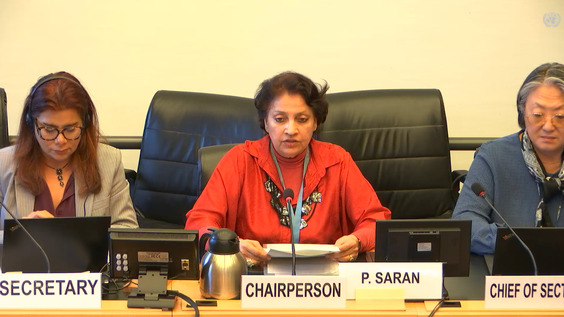 26th Meeting, 79th Session, Committee on Economic, Social and Cultural Rights (CESCR)