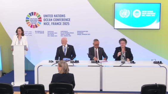 Daily press briefing - 2025 UN Ocean Conference (Nice, France)