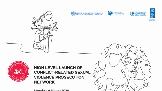 High-level launch of the global CRSV Prosecution Network (CSW70 Side Event)
