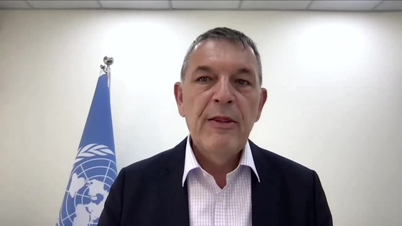 Philippe Lazzarini (UNRWA) on the situation in Gaza