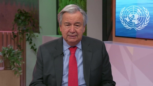 António Guterres (Secretary-General) to the One Ocean Summit 2022