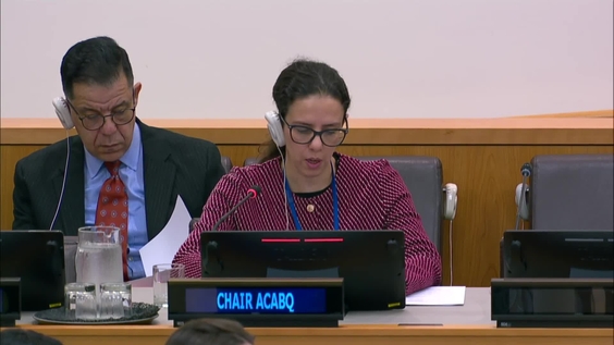 Fifth Committee, 20th plenary meeting - General Assembly, 80th session