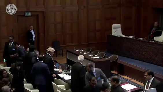 The International Court of Justice (ICJ) holds public hearings in the Case of India v. Pakistan - first round of the oral arguments of India, part two