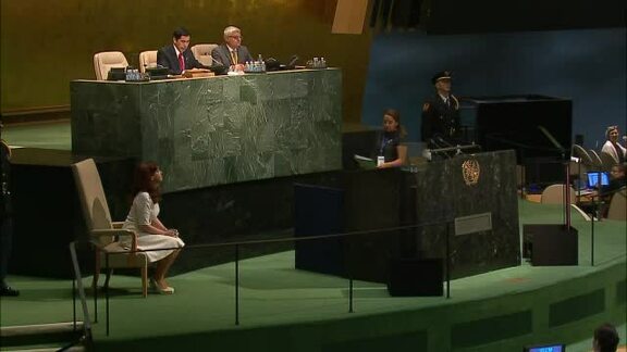 President of Argentina Addresses General Assembly