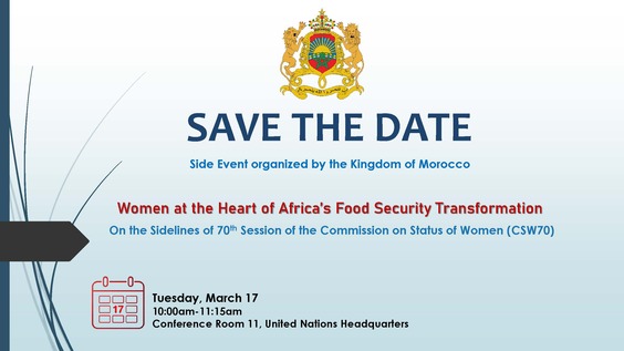 Women at the Heart of Africa's Food Security Transformation