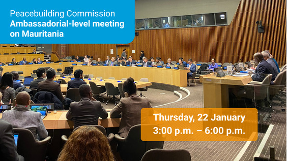 Peacebuilding Commission Ambassadorial-Level Meeting on Mauritania