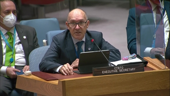 Robert Floyd (CTBTO) on Comprehensive Nuclear-Test-Ban Treaty - Security Council, 8865th meeting