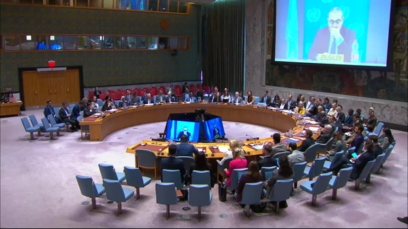 The situation in the Middle East, including the Palestinian question - Security Council, 10243rd meeting