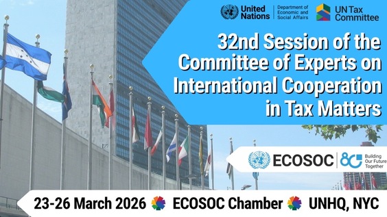 (4th meeting) 32nd Session of the Committee of Experts on International Cooperation in Tax Matters