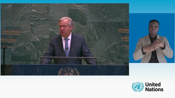 António Guterres(UN Secretary-General) on the Rights of Persons with Disabilities (COSP19)