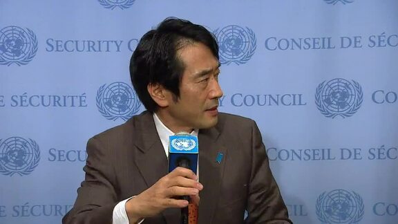 President of Security Council Briefs Press