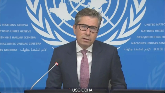 Tom Fletcher (OCHA) on the situation in the Middle East - Security Council, 10208th meeting