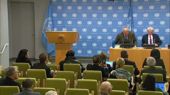 UN Humanitarian Coordinator Briefs Press