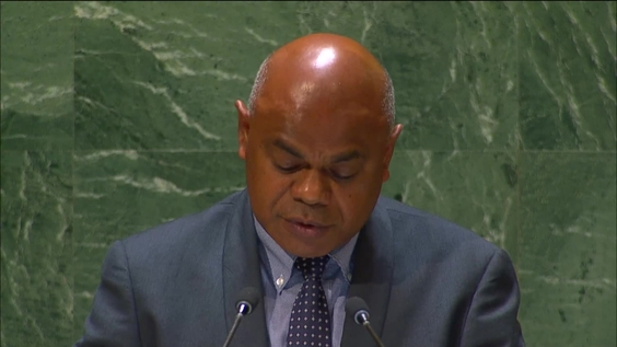 فانواتو - رئيس الوفد يخاطب المناقشة العامة، الدورة 78