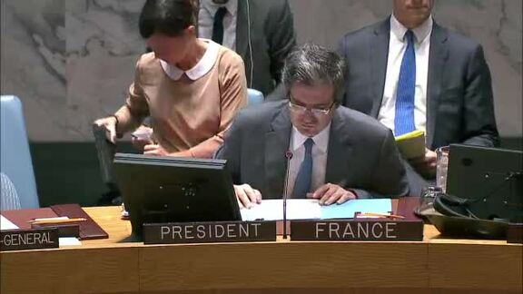 7721st Security Council Meeting: Situation in Middle East