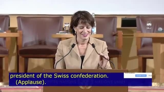 Doris Leuthard (Switzerland) - Internet Governance Forum 2017