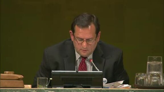 Secretary for Relations with States of Holy See Addresses General Assembly