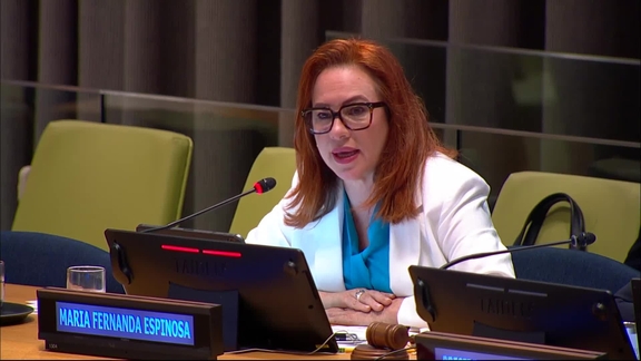 Maria Fernanda Espinosa - Interactive dialogue for the position of the next Secretary-General of the United Nations