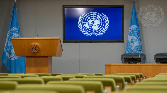 Annalena Baerbock, President of the General Assembly, at the end of the first week of the 70th Session of the Commission on the Status of Women.