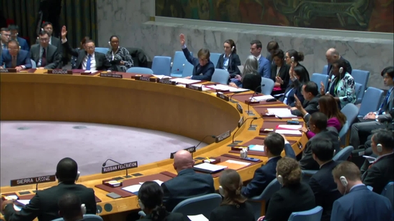 Поддержание международного мира и безопасности - Совет Безопасности, 9527-е заседание