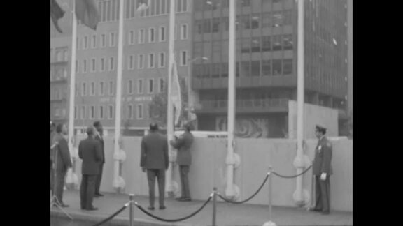 Guyana Flag Raising Ceremony