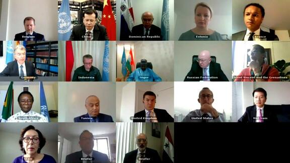 Syria, Political Situation - Security Council Open VTC