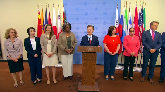 Women, Peace and Security (WPS) Shared Commitments signatories on the situation in Sudan - Security Council Media Stakeout