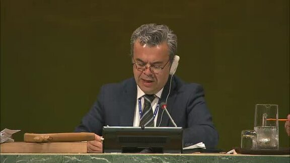 Minister For Foreign Affairs of Papua New Guinea Addresses General Assembly