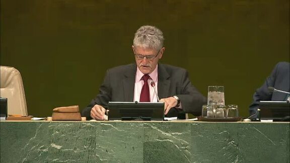Minister of Foreign Affairs of El Salvador Addresses General Assembly
