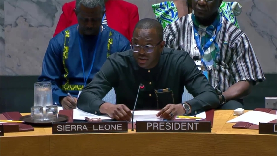 Threats to international peace and security - Security Council, 9716th meeting