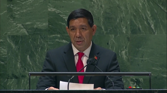 Timor-Leste - Chair of the Delegation Addresses General Debate, 76th Session
