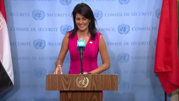 United States Permanent Representative Addresses Press