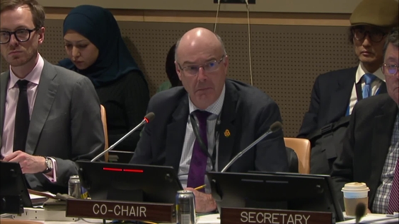 Preparatory Commission: Agreement on Marine Biological Diversity of Areas beyond National Jurisdiction (Third Session, Informal Working Group)