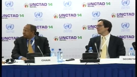 Cote D'Ivoire, General Debate of UNCTAD 14