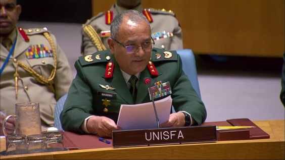 Major General Ganesh Kumar Shrestha (UNISFA) on UN Peacekeeping operations - Security Council, 10137th meeting