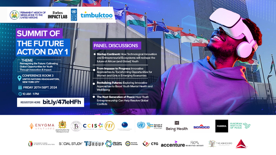 Reimagining the Future: Cultivating Global Opportunities for Youth Through Innovation & Impact
