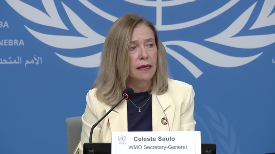 World Meteorological Organization (WMO)  - Press Conference: United in Science report