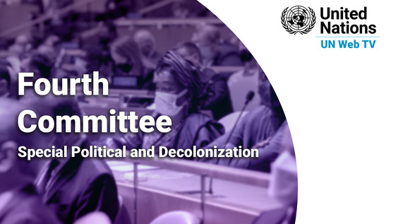 Fourth Committee, 16th meeting (14th plenary meeting) - General Assembly, 76th session.