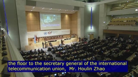 Houlin Zhao (ITU) - Internet Governance Forum 2017