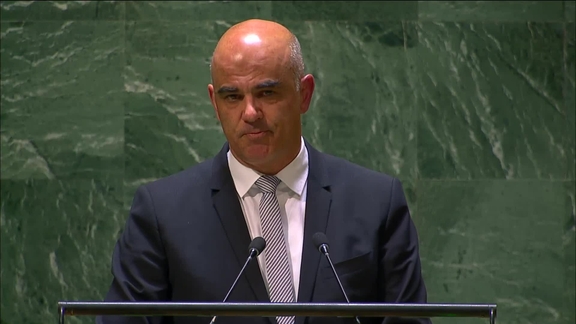 Switzerland - President Addresses General Debate, 78th Session