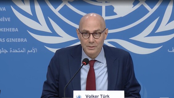 OHCHR - Press conference: Volker Türk, UN High Commissioner for Human Rights