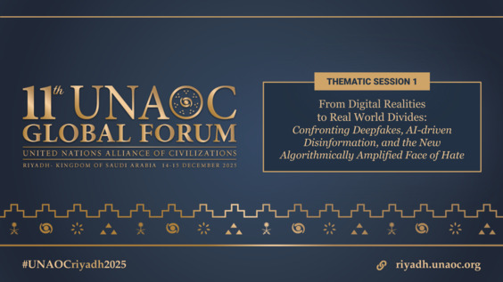 Thematic Session 1 | The 11th Global Forum of the United Nations Alliance of Civilizations